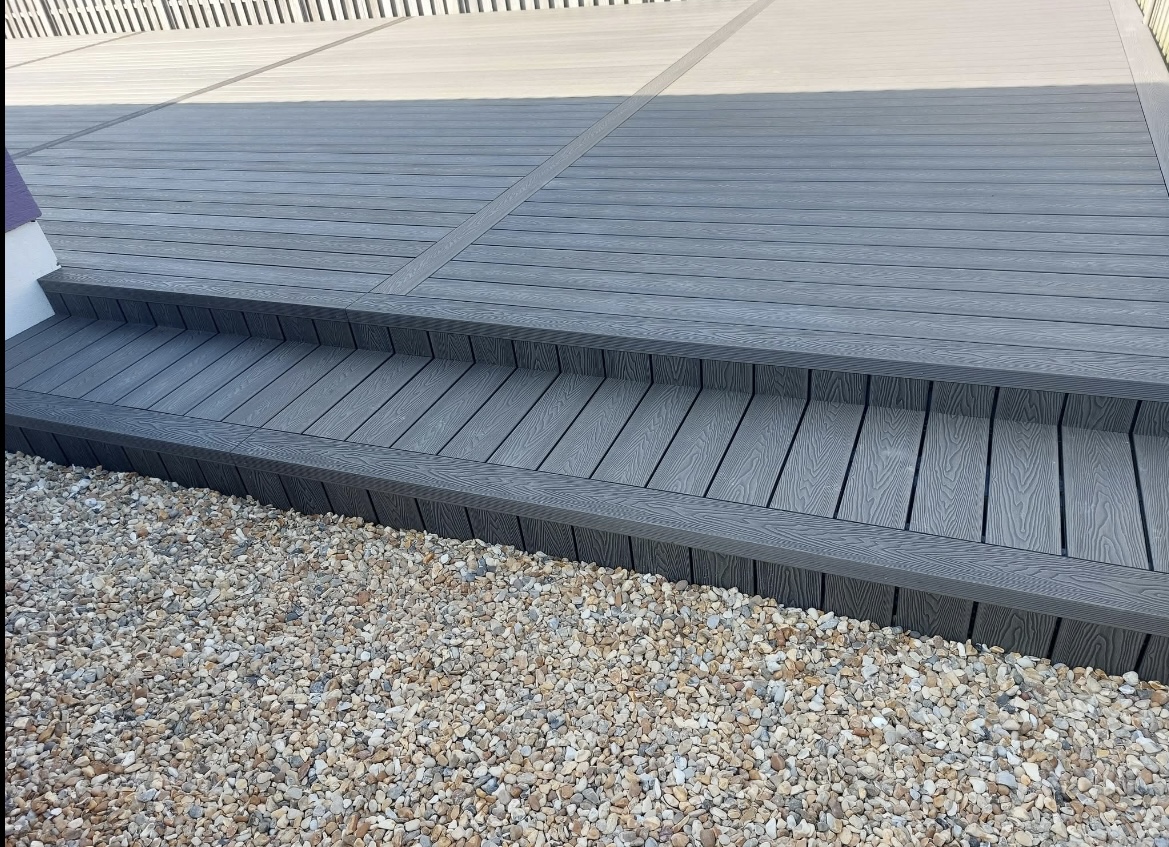 Composite Patio & Step