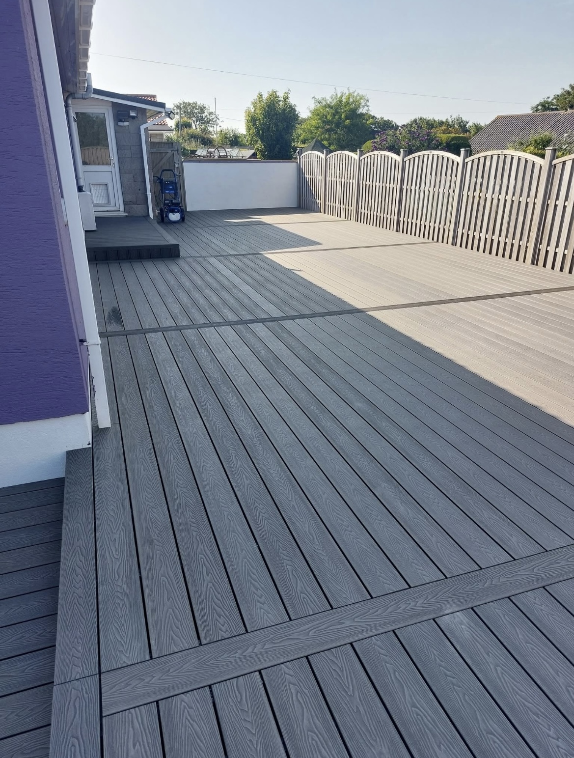 Wraparound Garden Deck