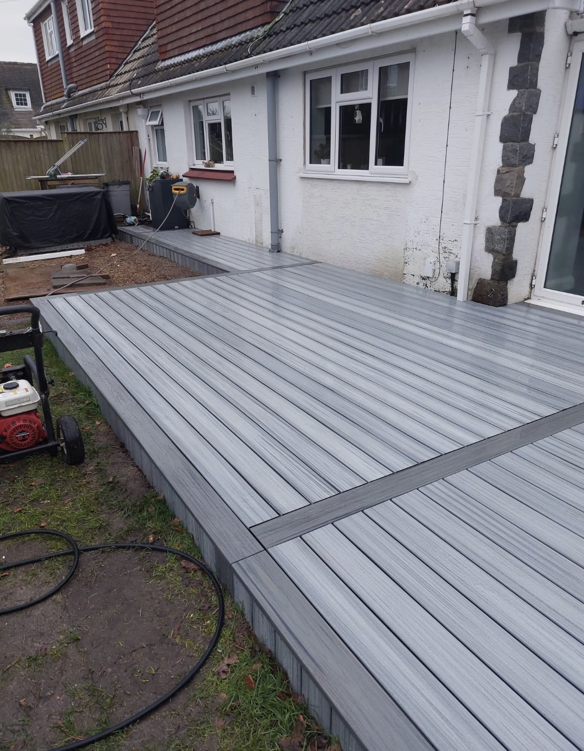 Rear Garden Deck
